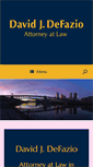 Mobile Screenshot of daviddefaziolaw.com